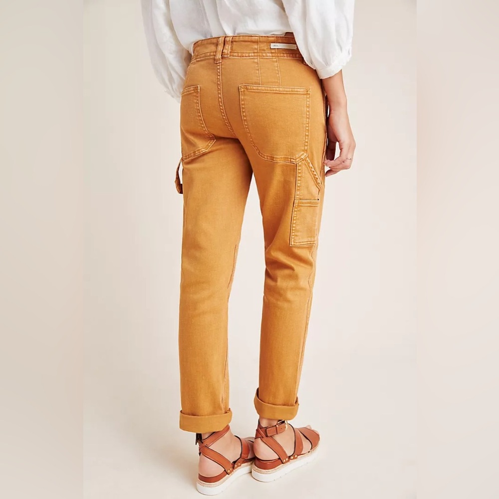 Pilcro and the Letterpress Anthropologie Relaxed carpenter pants jeans size 26